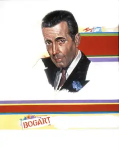 Humphrey Bogart, Acrylic on Canvas, 60″x48″
